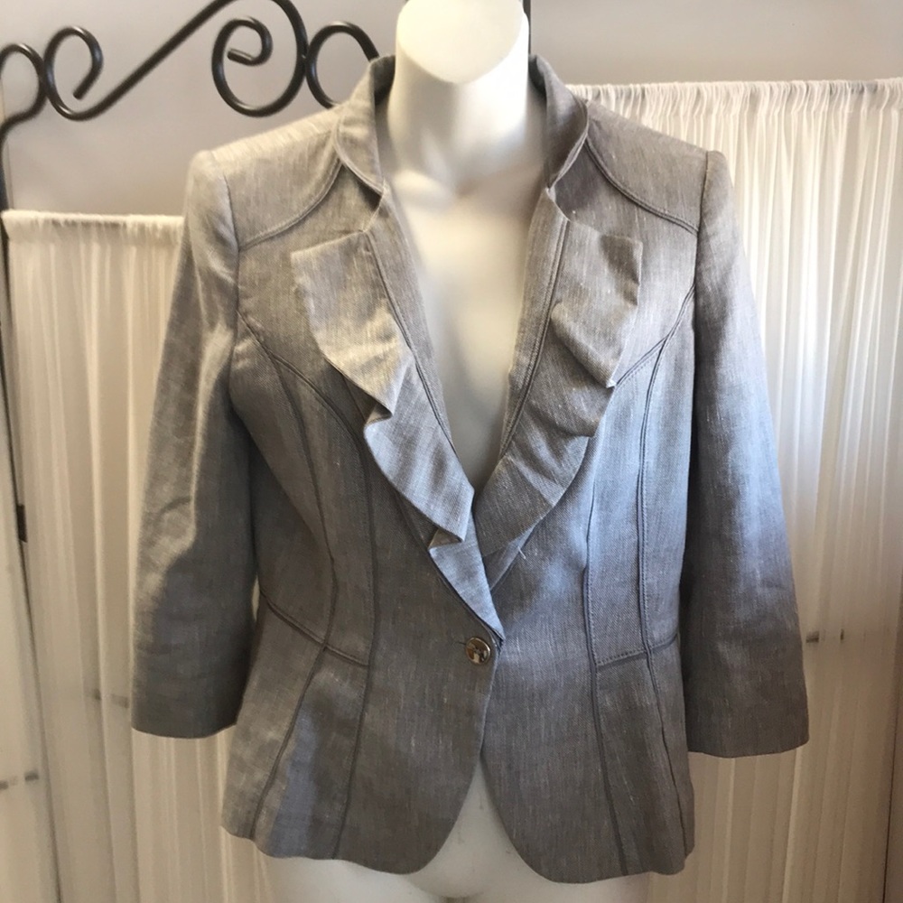 White House Black Market Jacket SZ 6